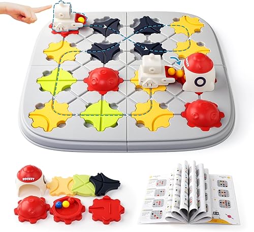 Juguetes educativos de construcción de carreteras, rompecabezas para niños de 4 a 6 y 7 años, Montessori 3 y 5 años, ideas de regalo de cumpleaños