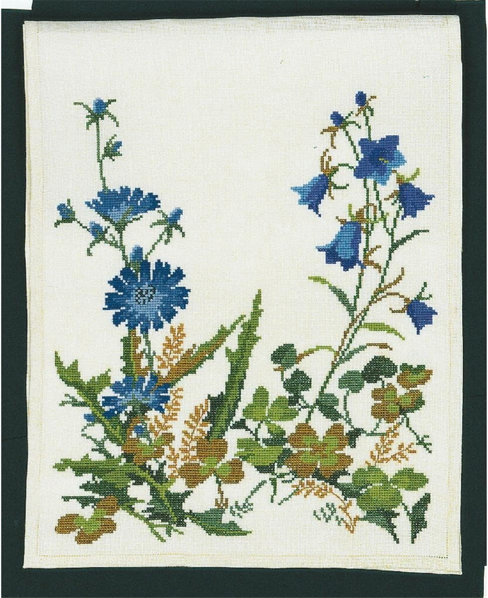 Eva Rosenstand Clover and Bluebells Table Runner Cross Stitch Kit