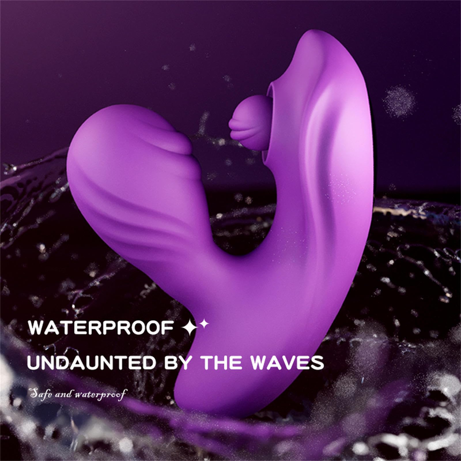 Tragbar Butterfly Dildo Vibrator für Frauen Klitoris und G-Punkt, Vibratoren mit 9 Vibrations Peristaltikmodi, Aufladbarer Vibrator Massage mit Fernbedienung, Erotik Sexspielzeug für Frauen Paare