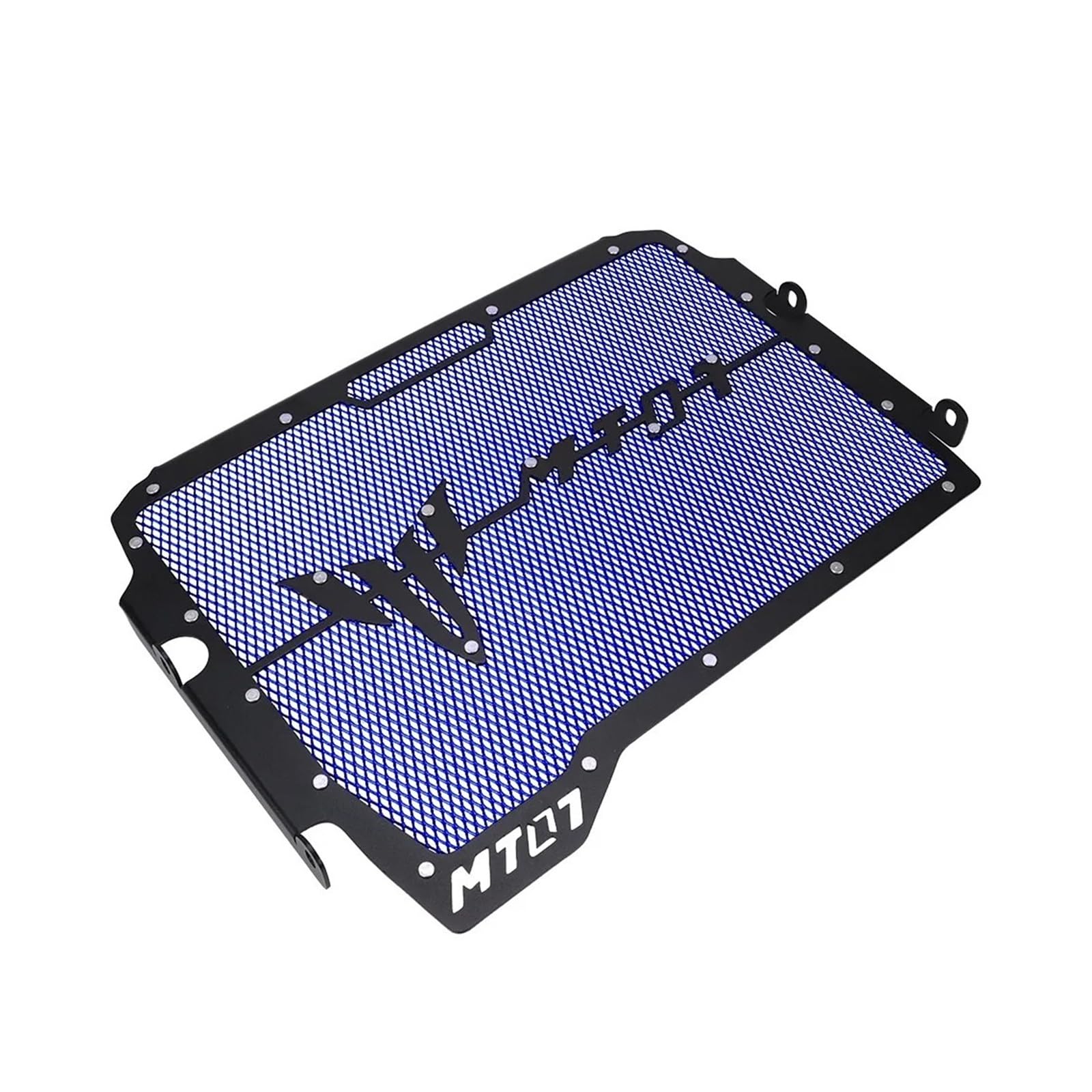 Grille De Protection De Radiateur en Maille pour MT-07 MT07 MT-07 2018 2019 2020 2021 2022 2024 2023 Moto Grille De Radiateur(Bleu)