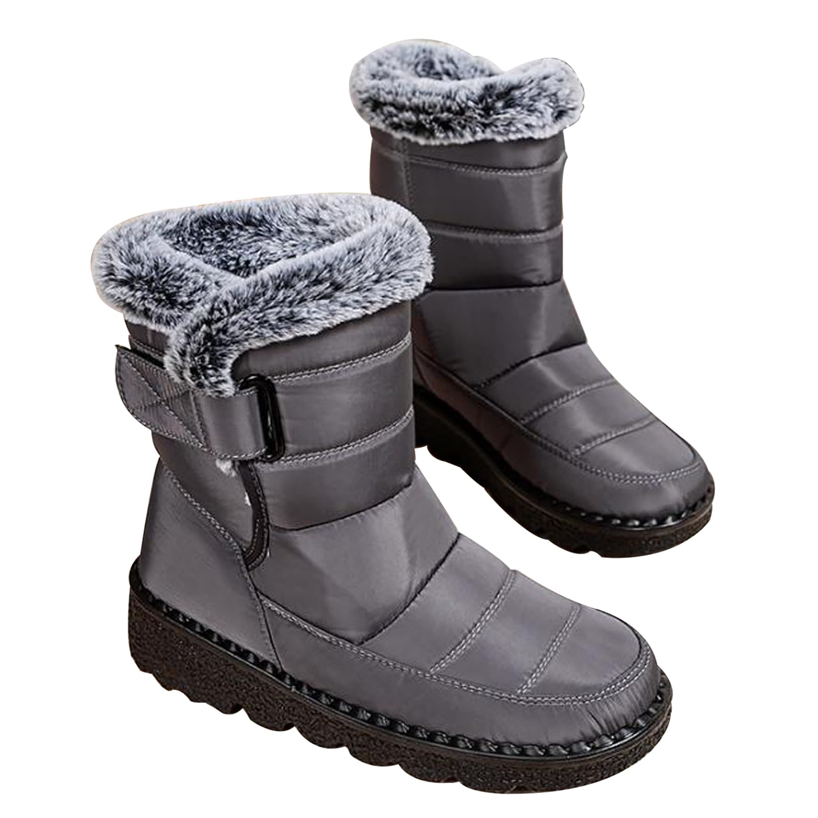 Bottes hiver femmes imperméables contre les pieds froids et glissades