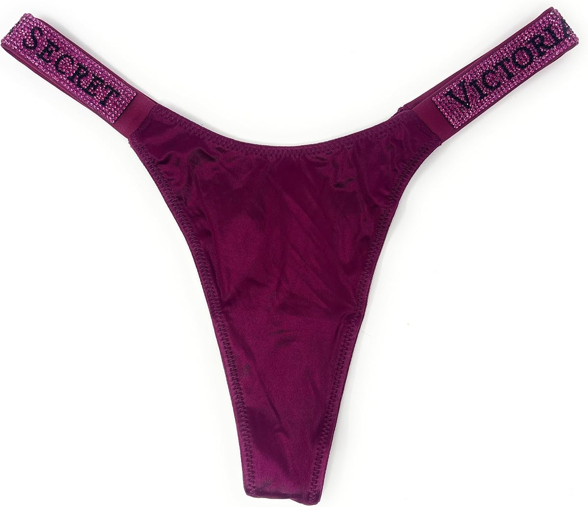 Victoria's Secret Very Sexy Shine Rhinestone Bling Thong Panty