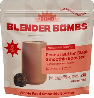 Blender Bombs, Peanut Butter Blast Smoothie Booster, 5 Ounce