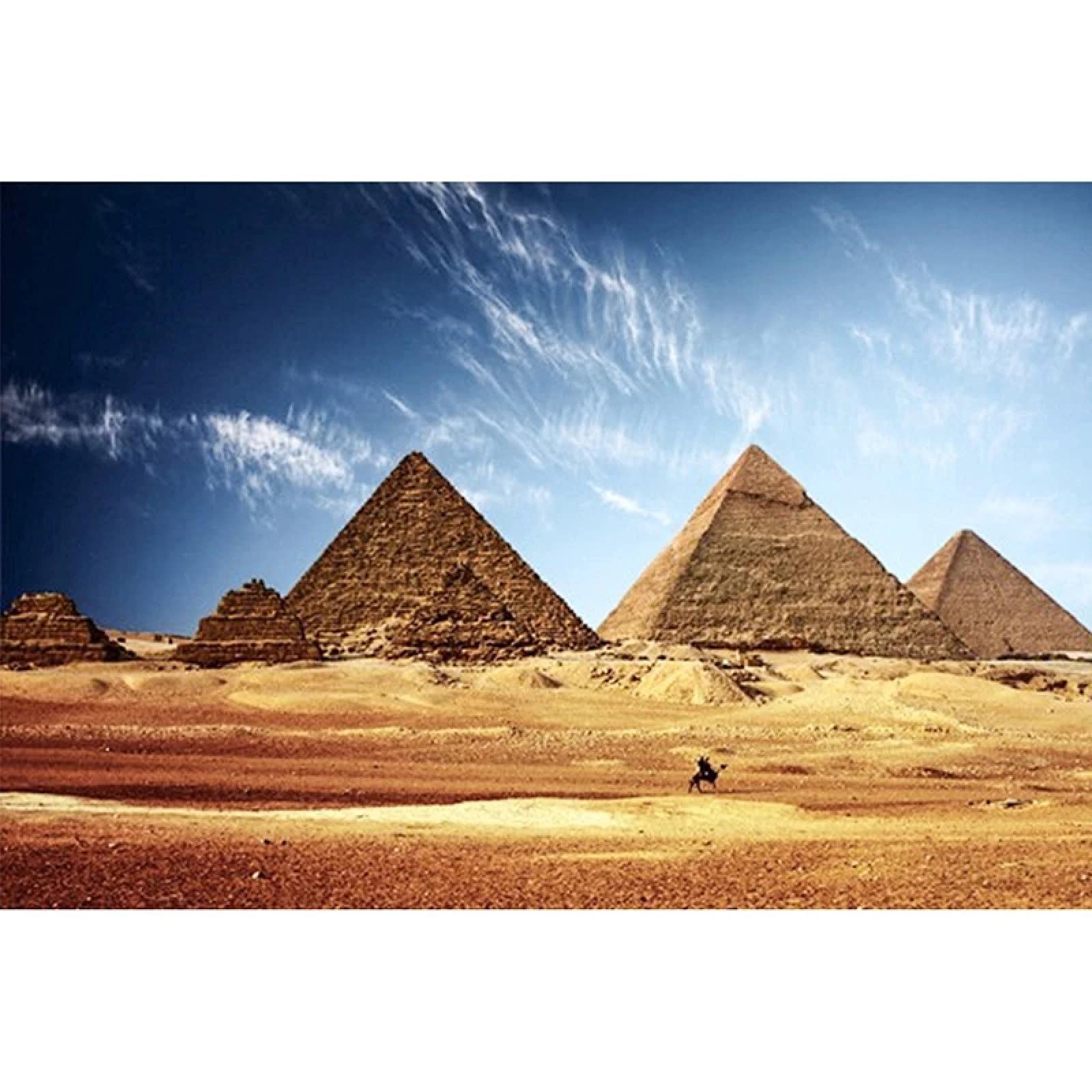 ギザのピラミッドと夕暮れの風景 - 旧カイロ - 古代エジプト