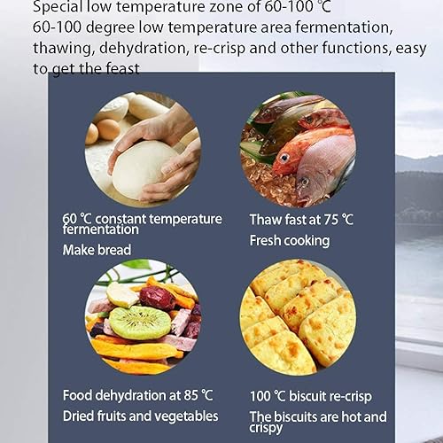Miniatura 6 de ZYCSKTL Freidora de aire eléctrica, freidora eléctrica inteligente de aire, freidora eléctrica automática sin humo para el hogar, freidora