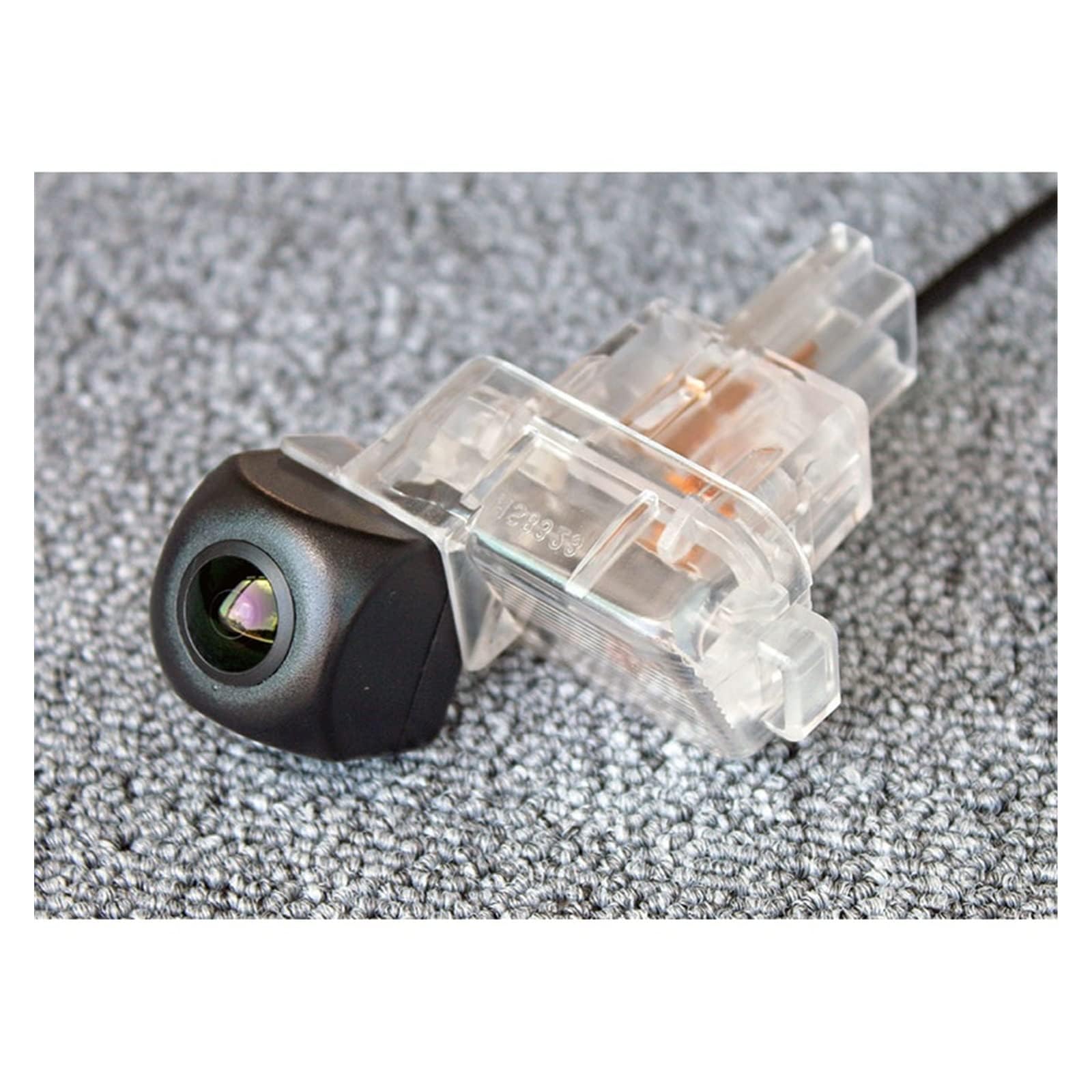 Samochodowa kamera cofania, zamiennik tylnej kamery samochodowej do Mazda 3 Sedan Hatchback Mazda3, Axela BM BN 2014-2018, wodoodporna metalowa kamera cofania samochodu, F-Hatchback 02 (brak
