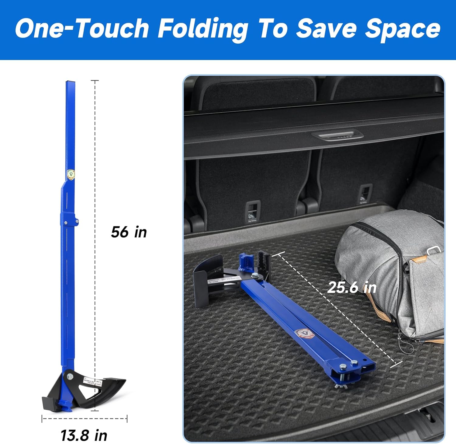 Sapling Puller Tool - Heavy Duty Tree Root Puller for ¼ to 2" Woody Stems | Fully Uproots Trees & Shrubs | Ergonomic Garden Tool for Landscaping, Farming, Forestry