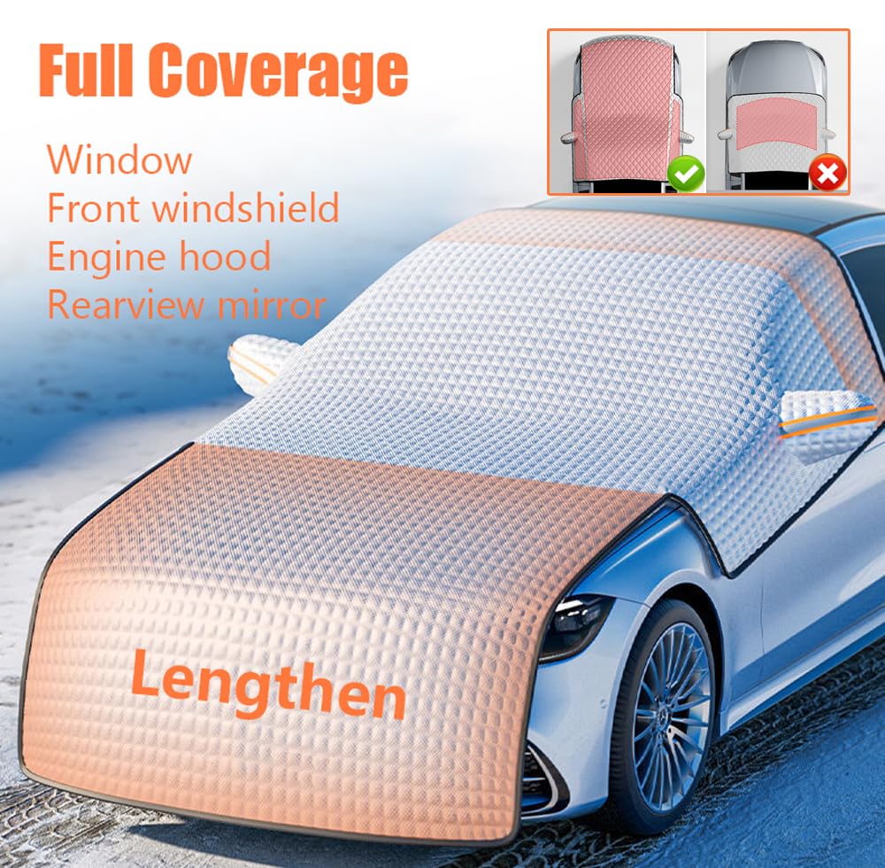 Frontscheibenabdeckung Scheibenabdeckung für A3 8V 2012-2020 Hatchback, Auto Windschutzscheibenabdeckung Winter Sonnenschutz Gegen EIS Frost Schnee