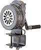 Vixen Horns Metal Hand Crank Siren, Loud Air Raid Siren with ClampTable Mount Base, Portable Compact Air-raid Alarm, Fire Tornado Air Horn VXS-1000EM