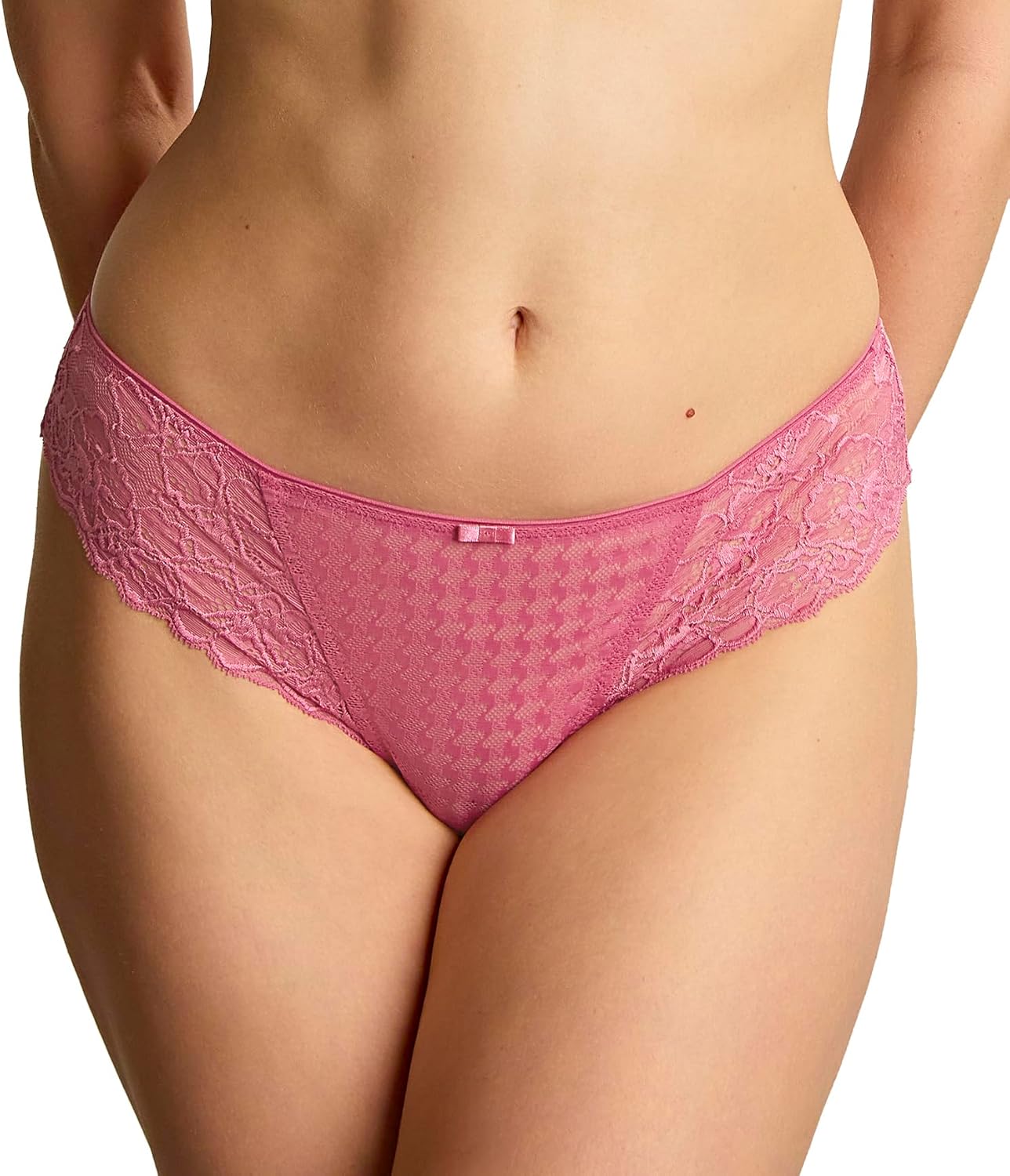 Panache Envy Brazilian Panties – Stretch Lace Briefs with Cotton Gusset for Everyday Comfort