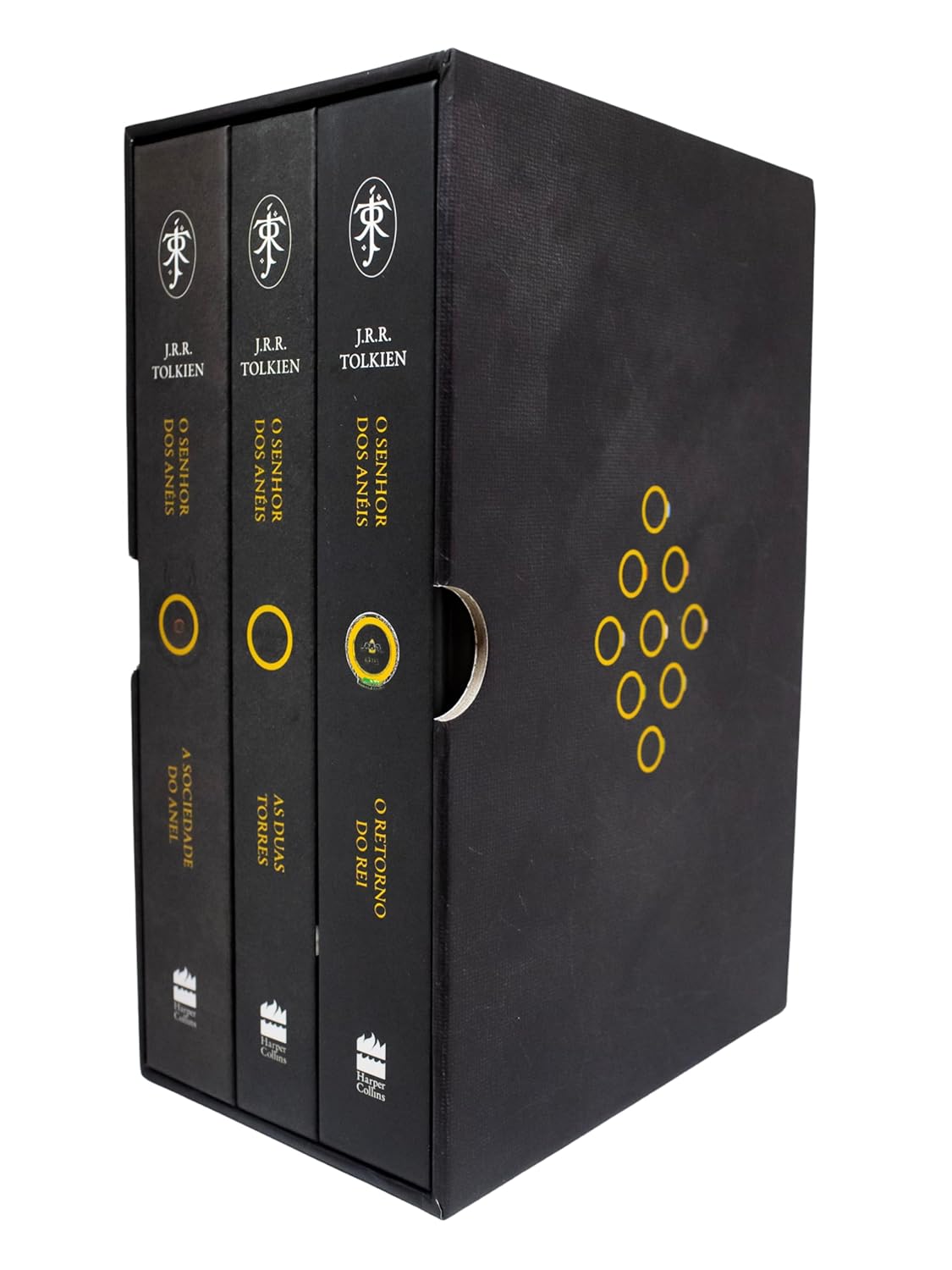 Capa do livro Box O Senhor dos Anéis, de J.R.R. Tolkien