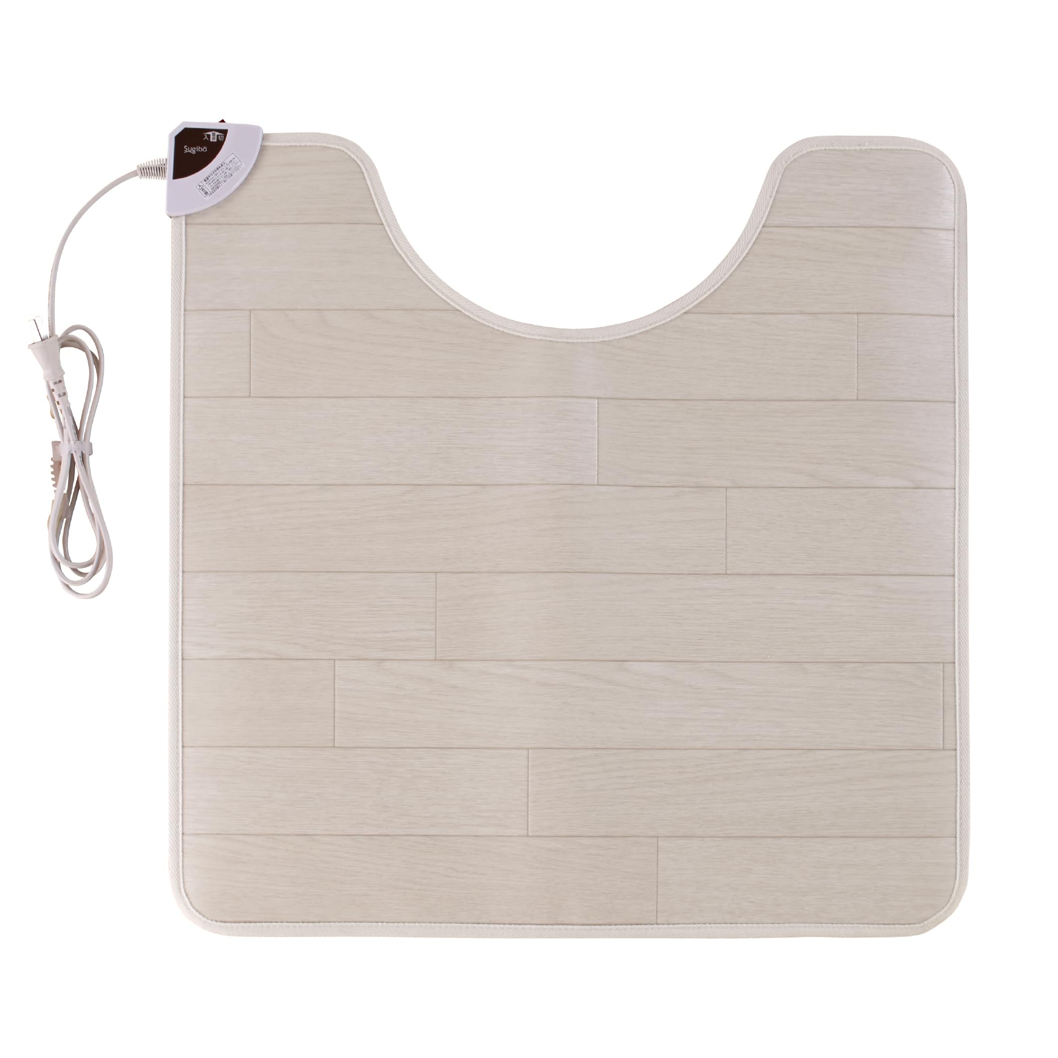 日本製 フローリングタイプホット トイレマット　ナチュラル 日本製 フローリングタイプホット トイレマット ナチュラル