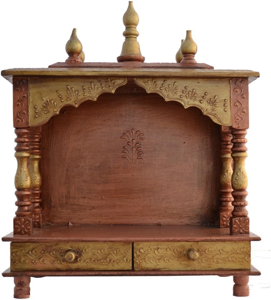 J M JEWELSJ M JEWELS GOLDMAN Home Temple/Mandap/Wooden Temple/Pooja Temple M189