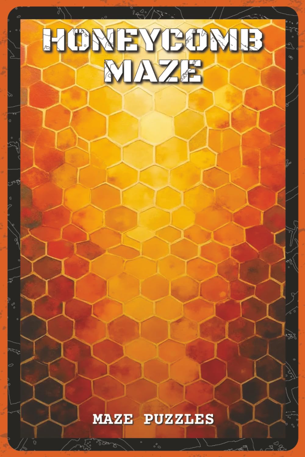 Honeycomb Maze Puzzles: Maze Puzzles with Easy to Read about Honeycomb Paths, Logical Thinking, and Brain Training | 6x9 inches, 110 pages | 55 ... and Puzzle Lovers (VDS Maze Puzzle Series)