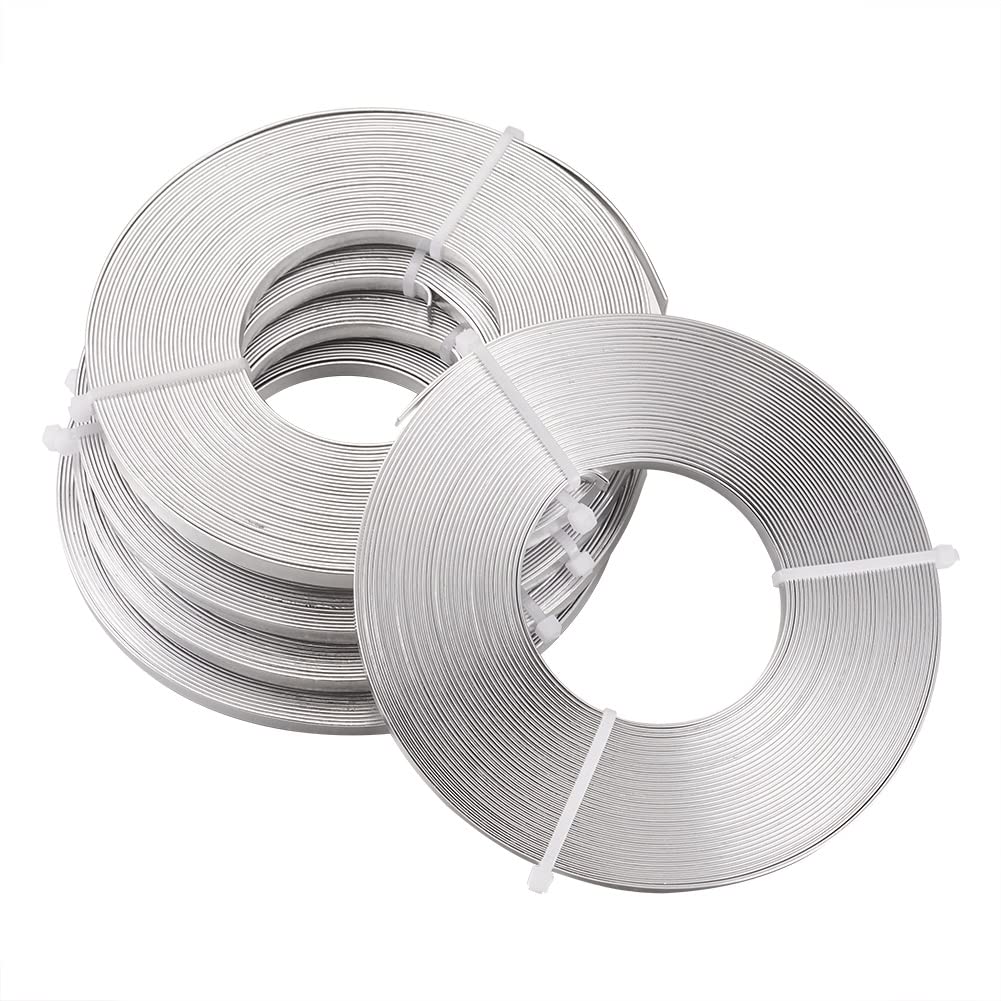 Alambre de aluminio de 5 mm para modelar collares artesanales en proyectos de bisutería
