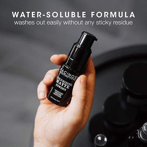 Miniatura 4 de Pacinos Polvo de cabello mate voluminizante añade textura volumen controla y absorbe el exceso de aceite para un acabado natural todo tipo de