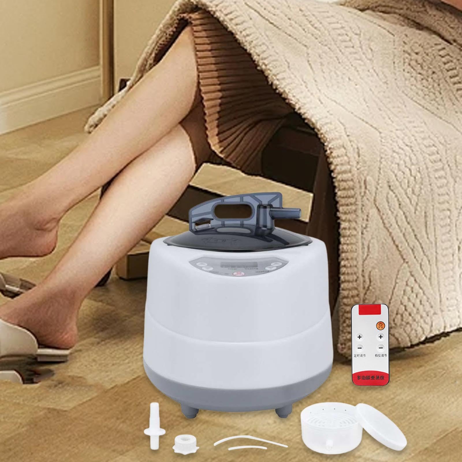 Baoblaze Générateur de vapeur de fumigation 3 L portatif léger pour sauna SPA maison
