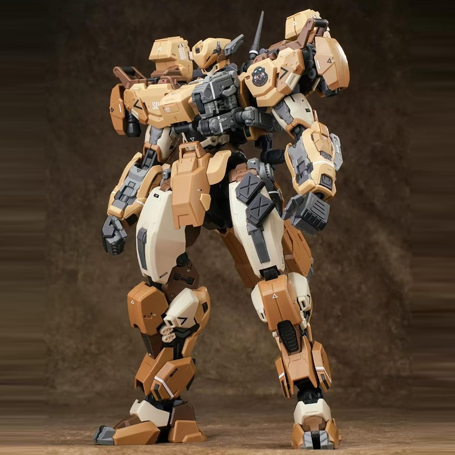 ARDENTIS & Blue Whale Model Kit Mecha 1/100 REA‑03D CARACAL Yellow 1PCS/8.39'' Resin Model Kit with Assembly Instructions Mecha Fans Collectible Toy Unique Figure Gift for Festival Age 15+