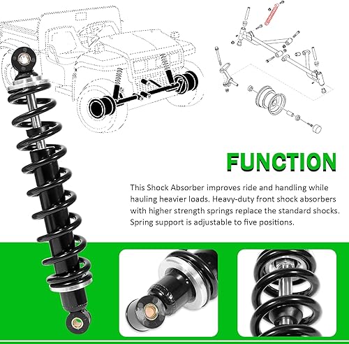 Miniatura 2 de Suspensión delantera del amortiguador de choque AM130448 para Gator TX TH TS Diesel 4x2 6x4 Worksite Parte # AM130448