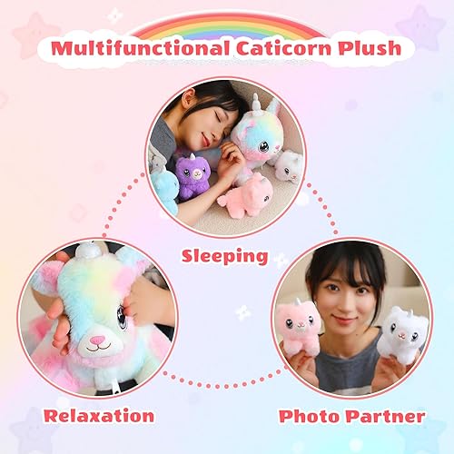 Miniatura 23 de SQEQE Peluche de Capybara de peluche, linda mamá Capybara con 4 bebés sorpresa, juguete de animal suave para Navidad, San Valentín, regalos