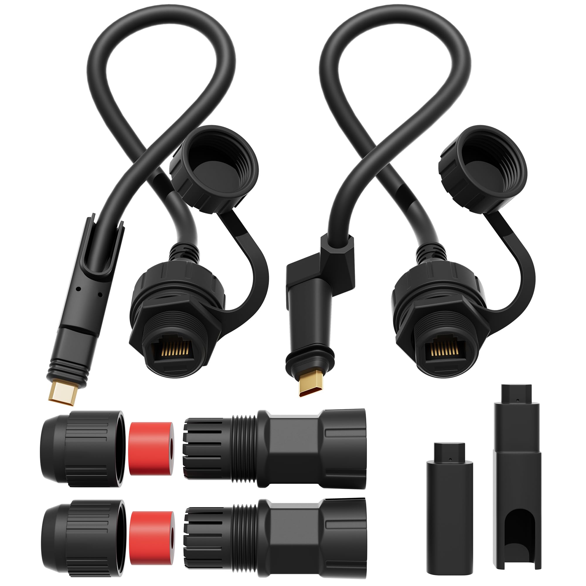 for Starlink Ethernet Adapter Gen 2, SPX to RJ45 Female Connector