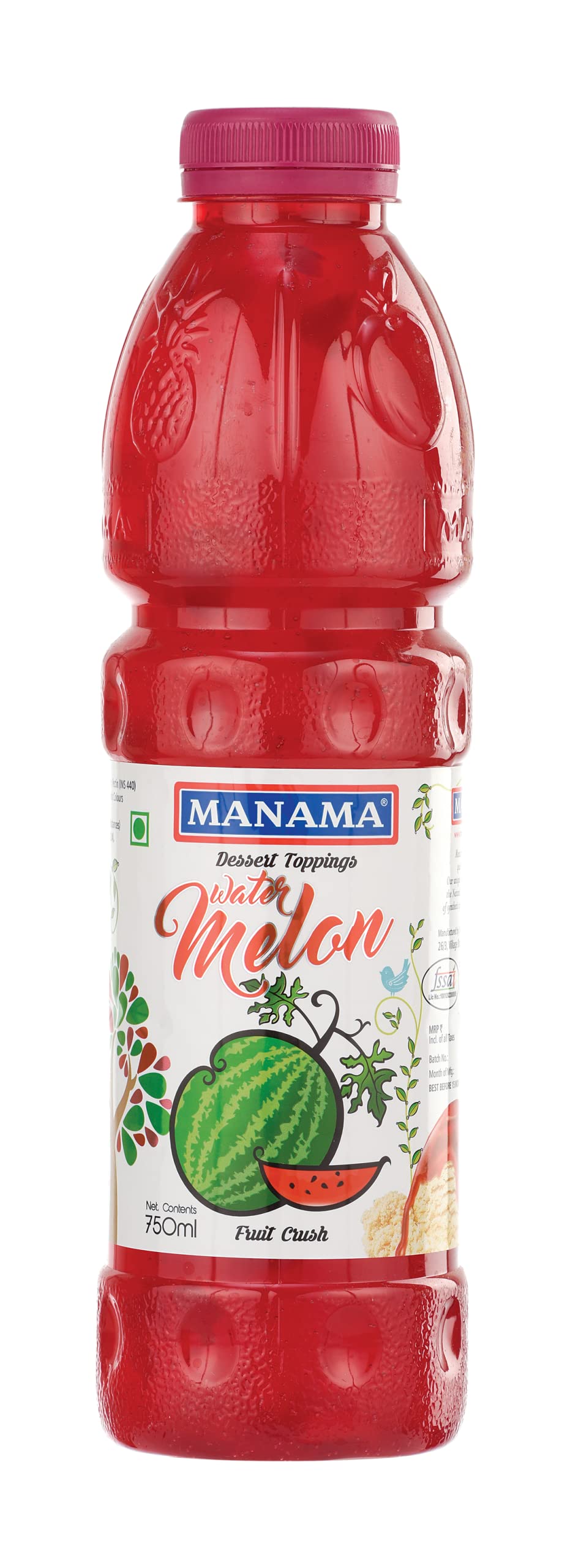 Manama Watermelon Crush Toppings for Cakes, Ice Creams and Shakes 750ML (Pack of 1) (B01LZ2JKIV) Amazon Price History, Amazon Price Tracker