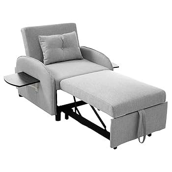 Wiuzo Sofá Cama Individual Extensible 3 En 1: Con Soport | FindTheDeal
