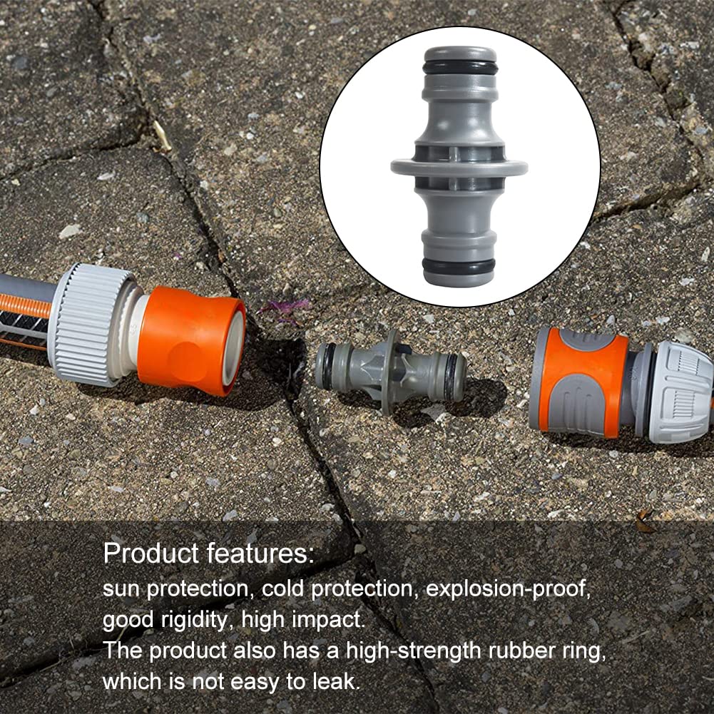 Connettore Per Tubo Da Giardino A 2 Vie Accoppiatore Per - Foto 3