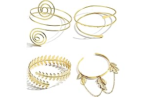 Arm Cuff & Bangle Bracelet Set