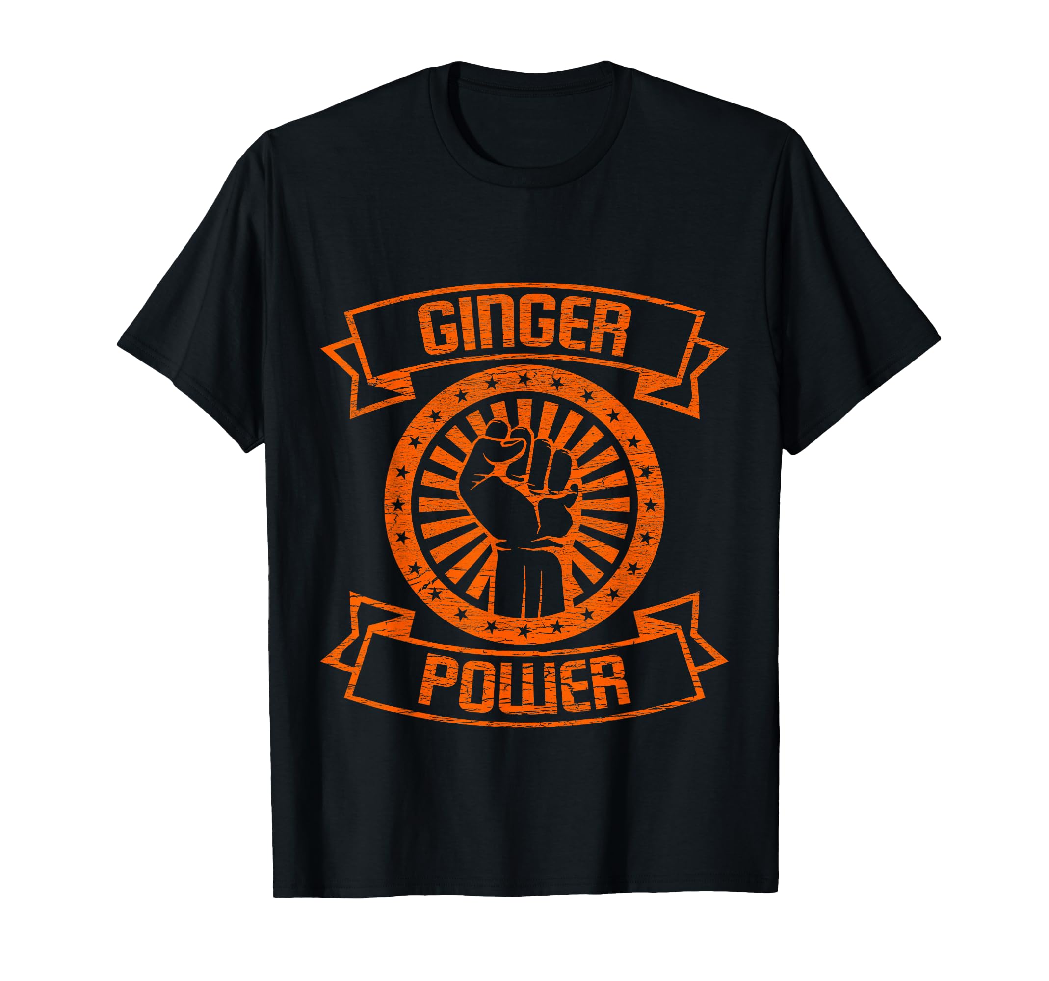 Funny Ginger Power Red Hair Nerd Design T-Shirt