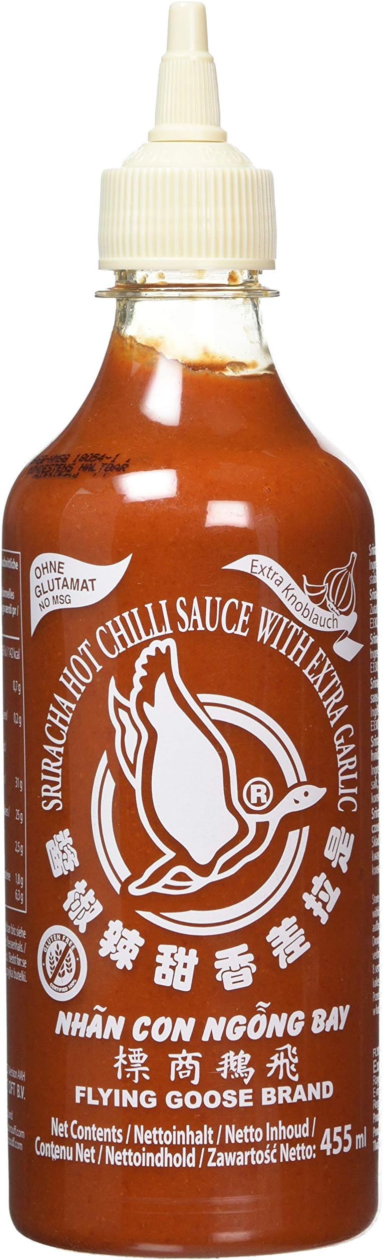 Extra Garlic Sriracha, 455 ml