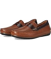 Tan Full Grain/Dark Brown Croc Embossed Full Grain