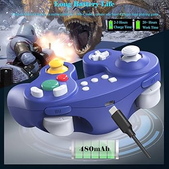 Amazon.com: EXLENE Gamecube Controller Switch, Wireless