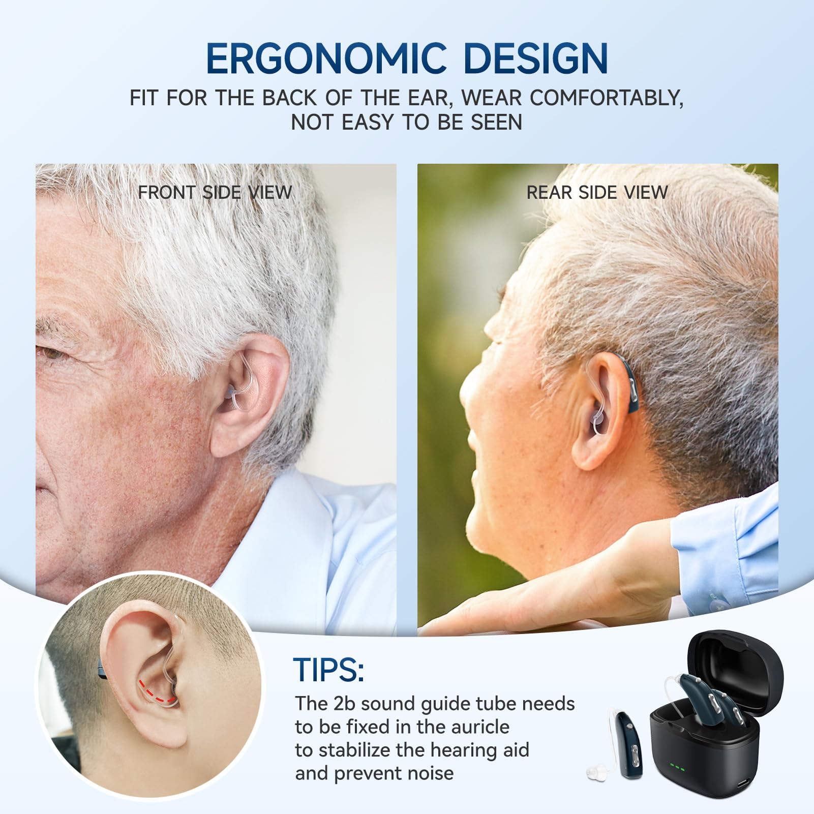 集音器 HEARING AMPLIFIER Amazon.com: Hearing Aids, Rechargeable Hearing Aid for
