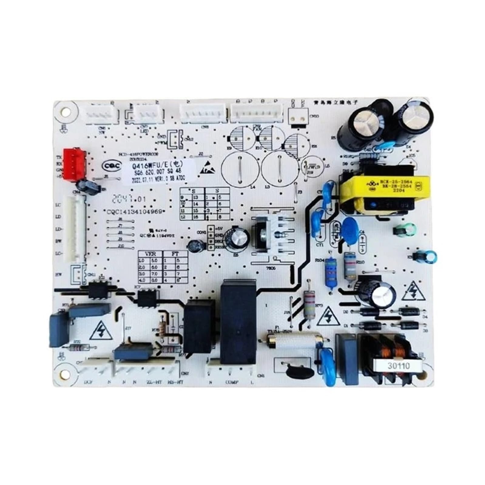 YTGWLKCO Compatible for Borg, Refrigerator KQD428LGB Motherboard, Computer Board, Power Board Q416WFU/E SQ6.620.007, Refrigerator Inverter Board