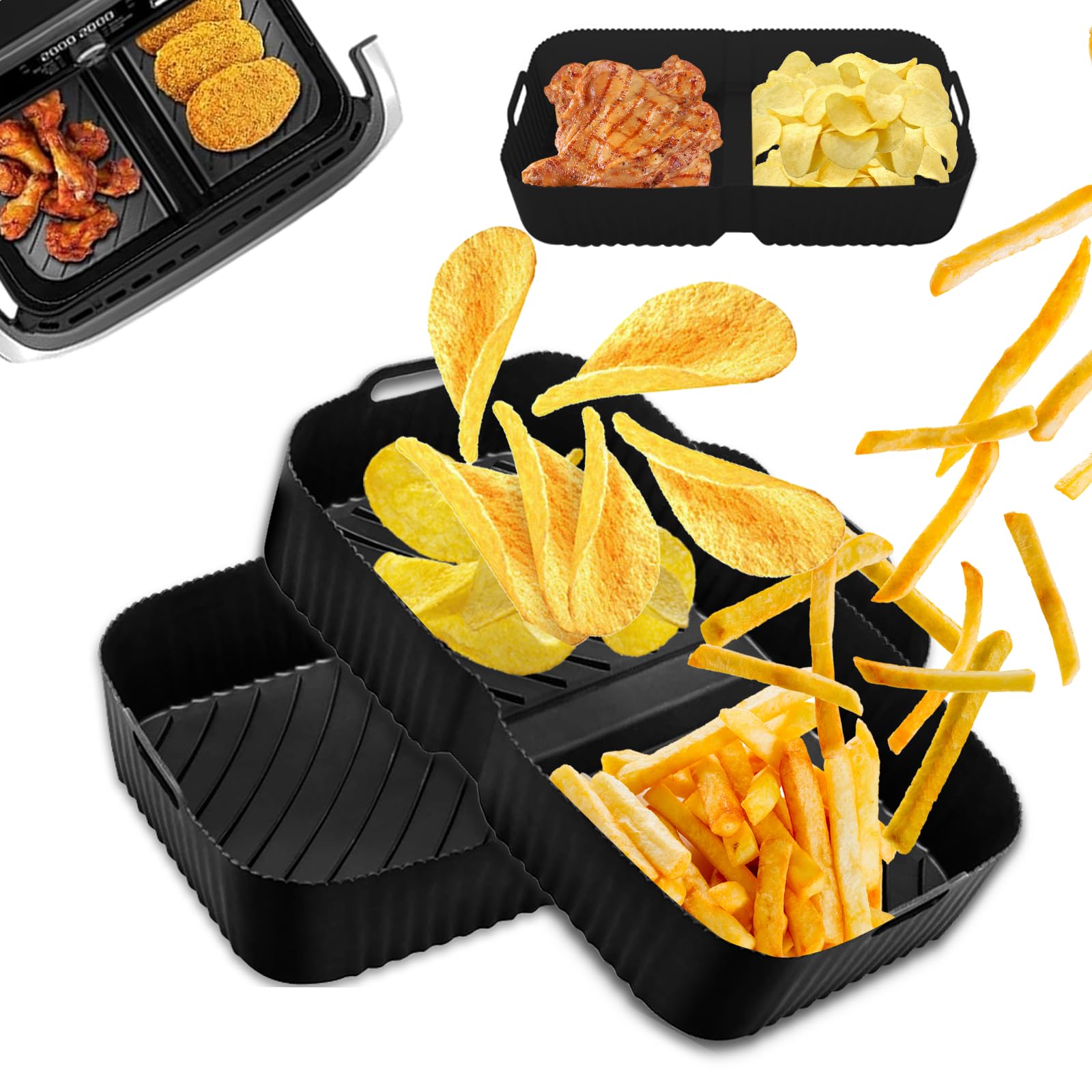 Komplett-Set Zubehör Für Ninja Air Fryer AF500EU - 24 Teile