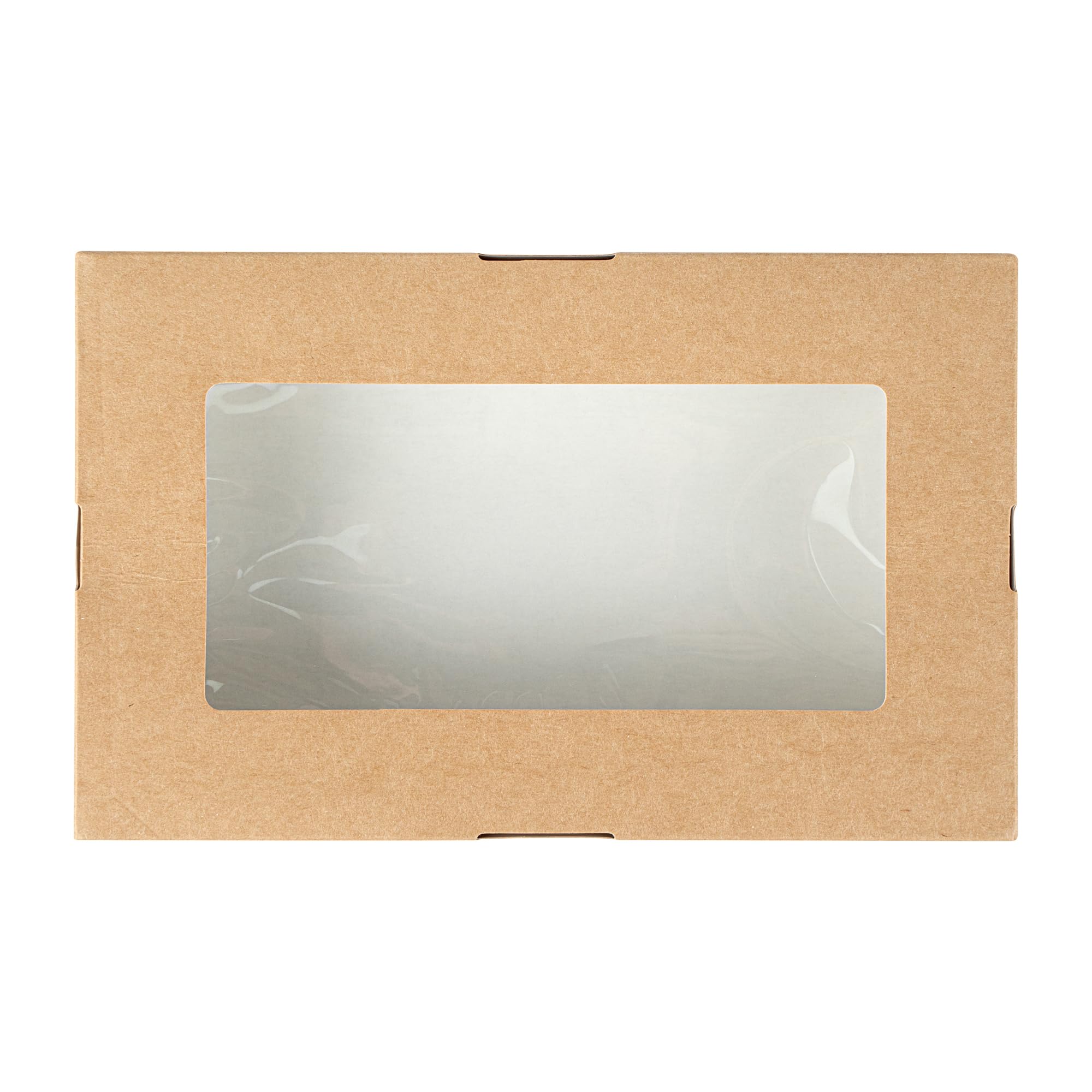 Restaurantware 200 Count 28 oz Cafe Vision Rectangular Window Take Out Container