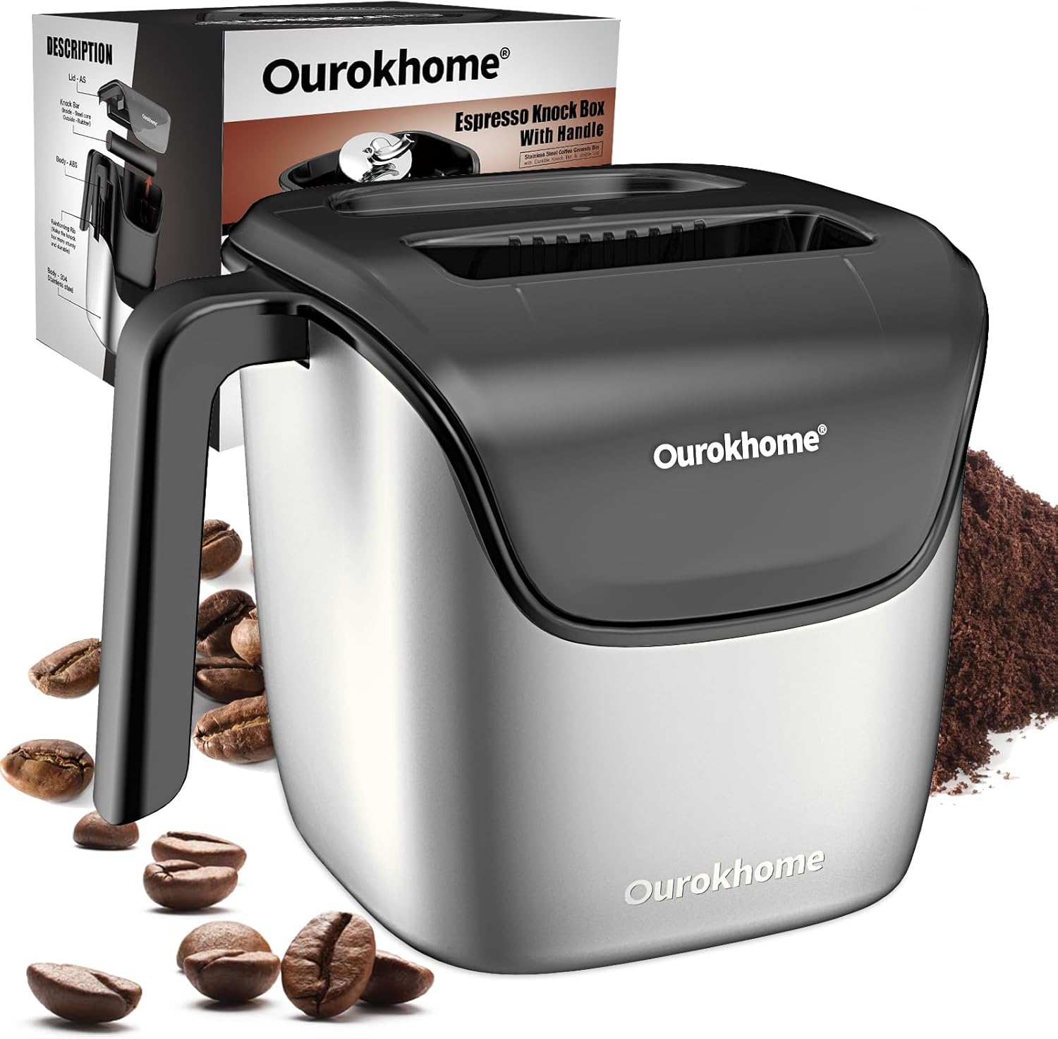 Ourokhome Knock Box Espresso Accessories, The Latest