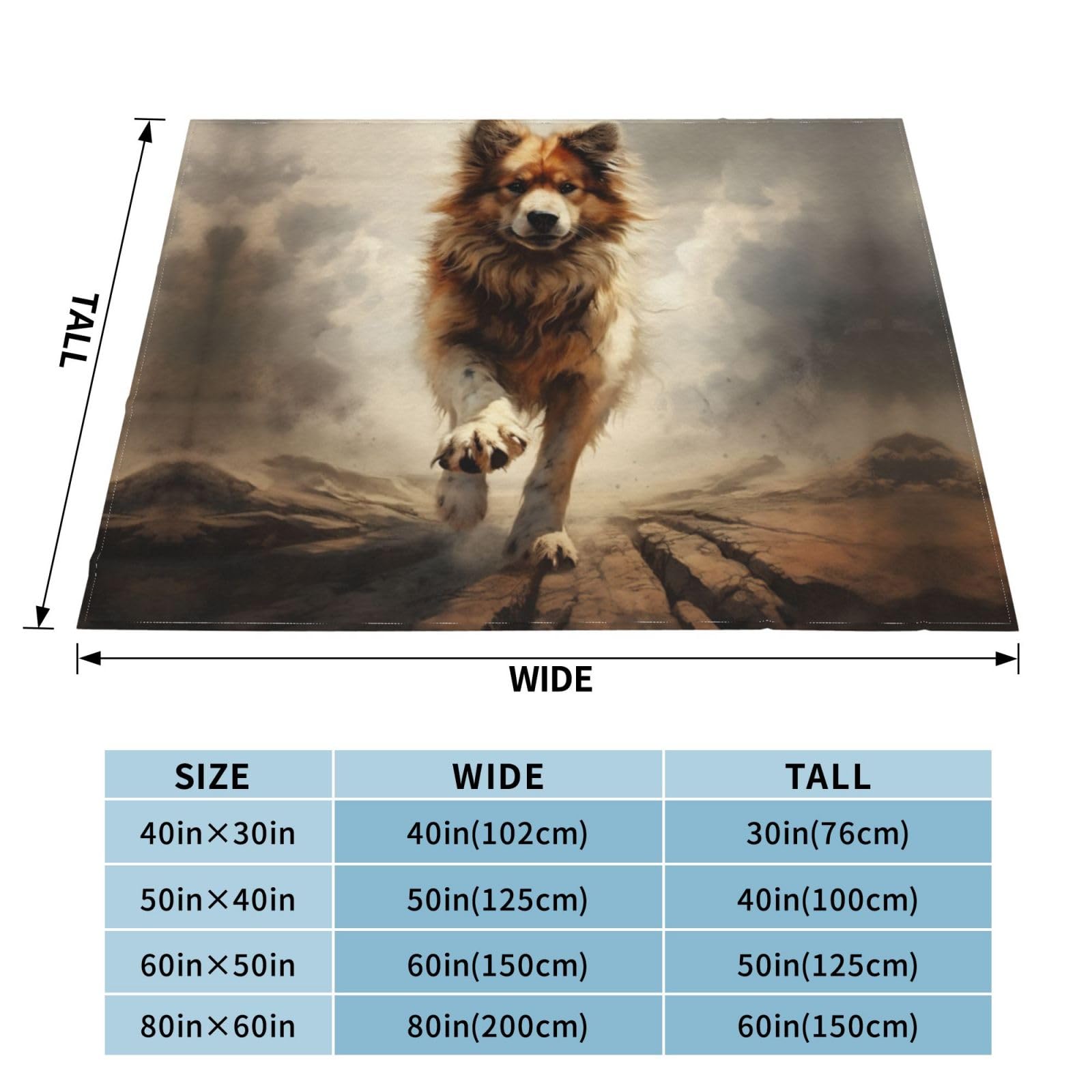 Coperta decorativa in morbida flanella calda e accogliente per bambini, cane, gatto, 127 x 152 cm, stampa di zampe di cane e animali domestici