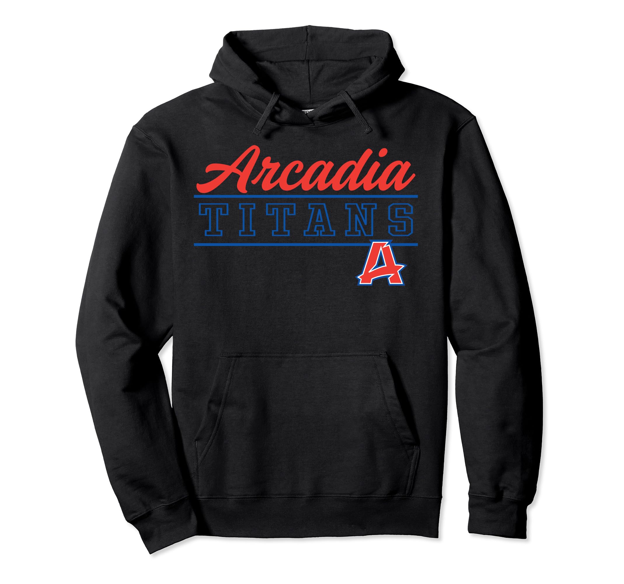 Arcadia High School Titans Pullover Hoodie C4