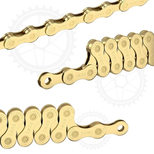 Miniatura 4 de Cadenas de bicicleta de 6789101112 velocidades, cadenas de bicicleta ligeras y duraderas para bicicleta de montaña de carretera con conector de