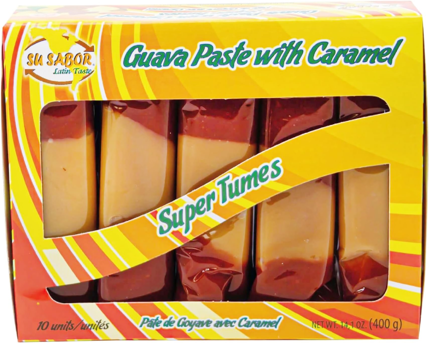 Su Sabor Super Tumes/ Guava and Caramel 10 units 14.1 oz
