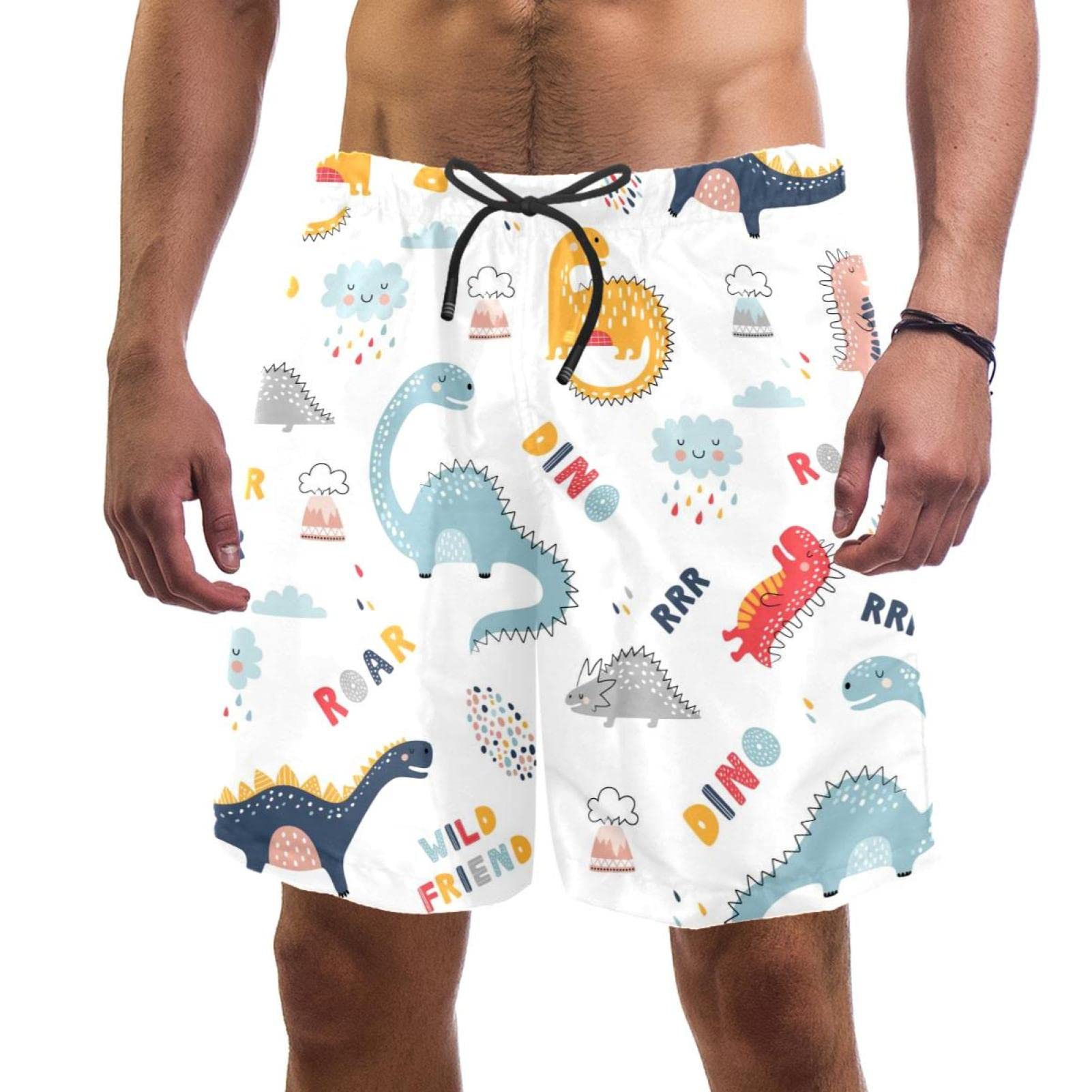 Maillots de bain pour hommes JDEZ contre l'humidité