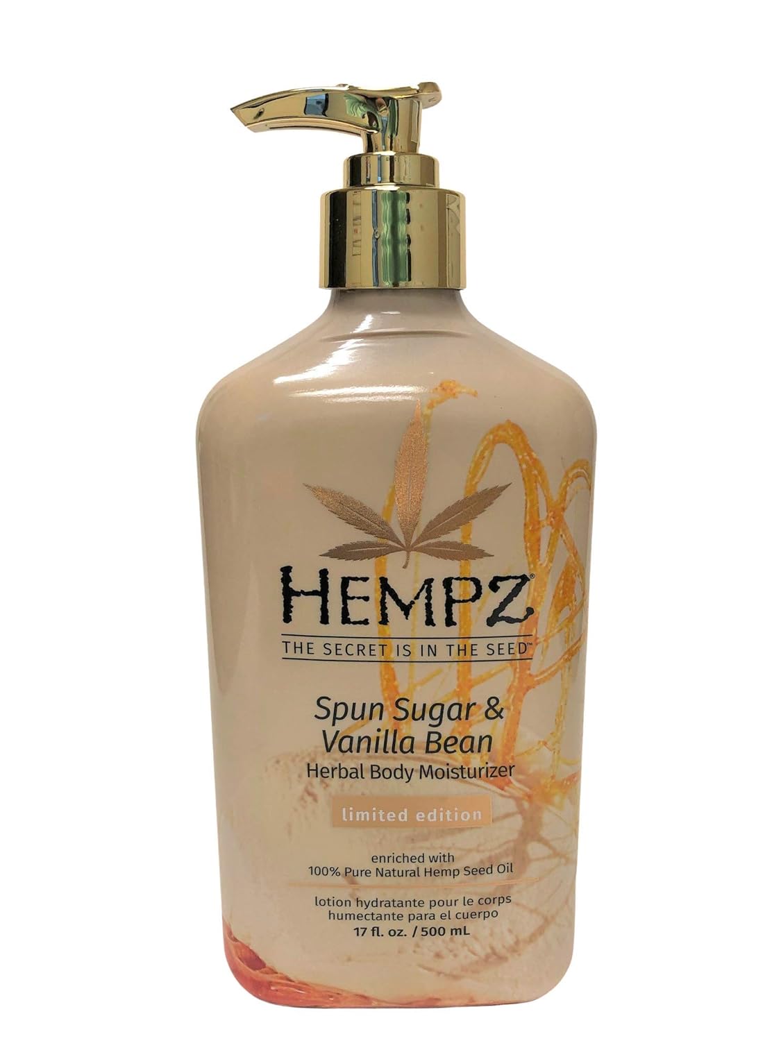 Hempz Spun Sugar & Vanilla Bean Herbal Body Moisturizer Beauty & Personal Care