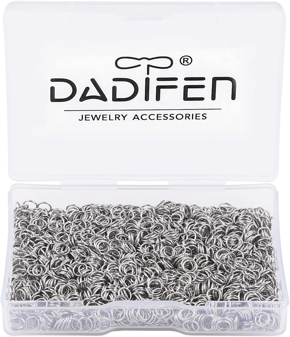 2000pcs 304 Stainless-Steel Jump Rings for Jewelry Making Supplies 0.5x4mm Boxed Silver Open Jump Rings Jewelry Findings Open Rings for DIY Bracelet Earrings Necklace Charms Connectors O Ring - Image 5