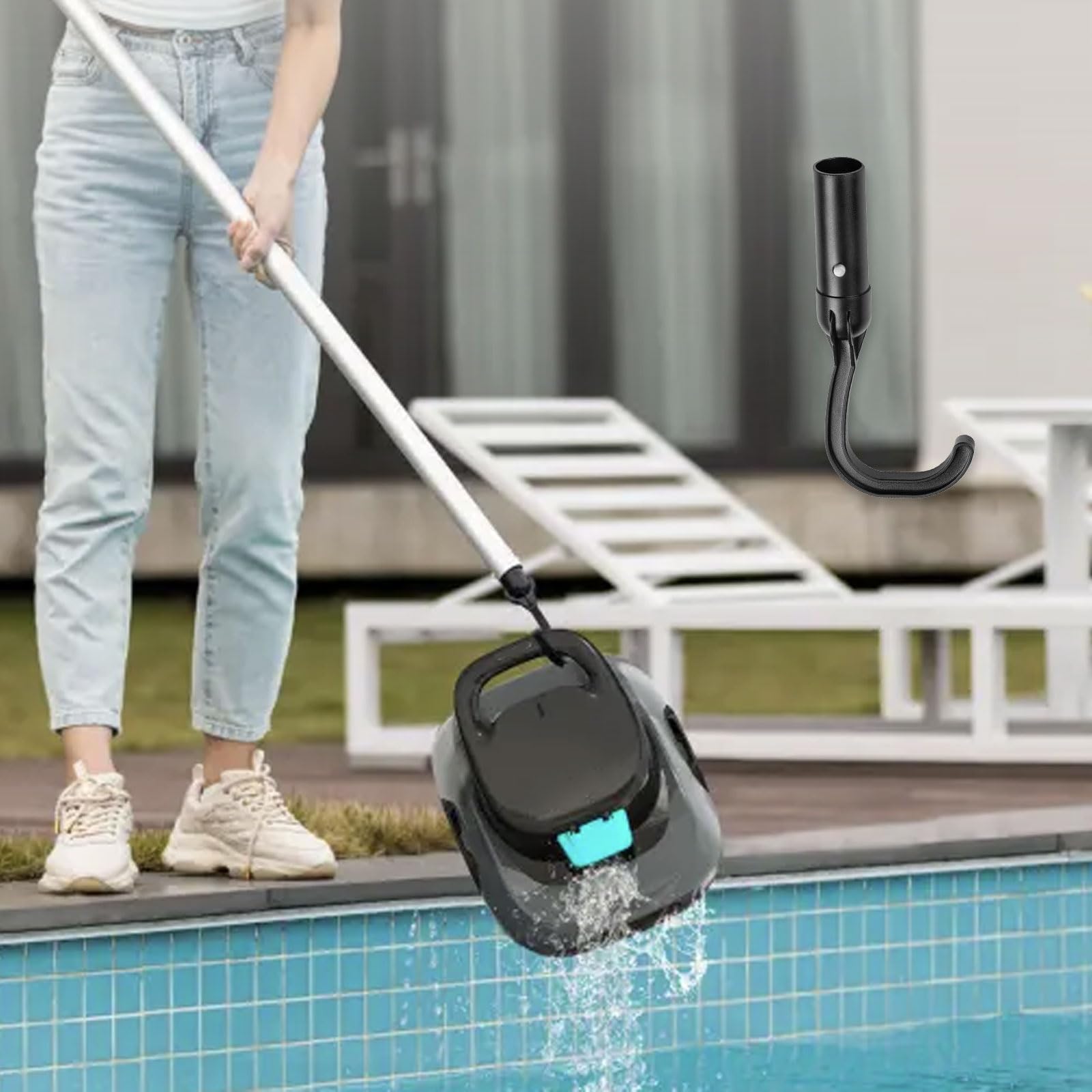 MULTIM Zubehörhaken für Seagull SE und Scuba SE Poolroboter Kompatibel mit Seagull SE Seagull 800B und Scuba SE Poolroboter