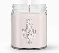 Vista 101 de Navidad, regalo de cumpleaños para terapeuta ocupacional Best Effin' terapeuta ocupacional nunca vela, velas de soja natural 9Oz Ak4237