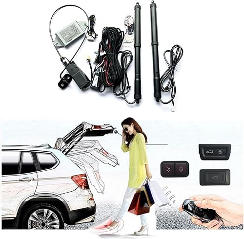 Power Tailgate Compatible with Volvo XC40 2018-2023 Electric Liftgate Retrofit Lift Support Rear Door Kit with Kick Sensor