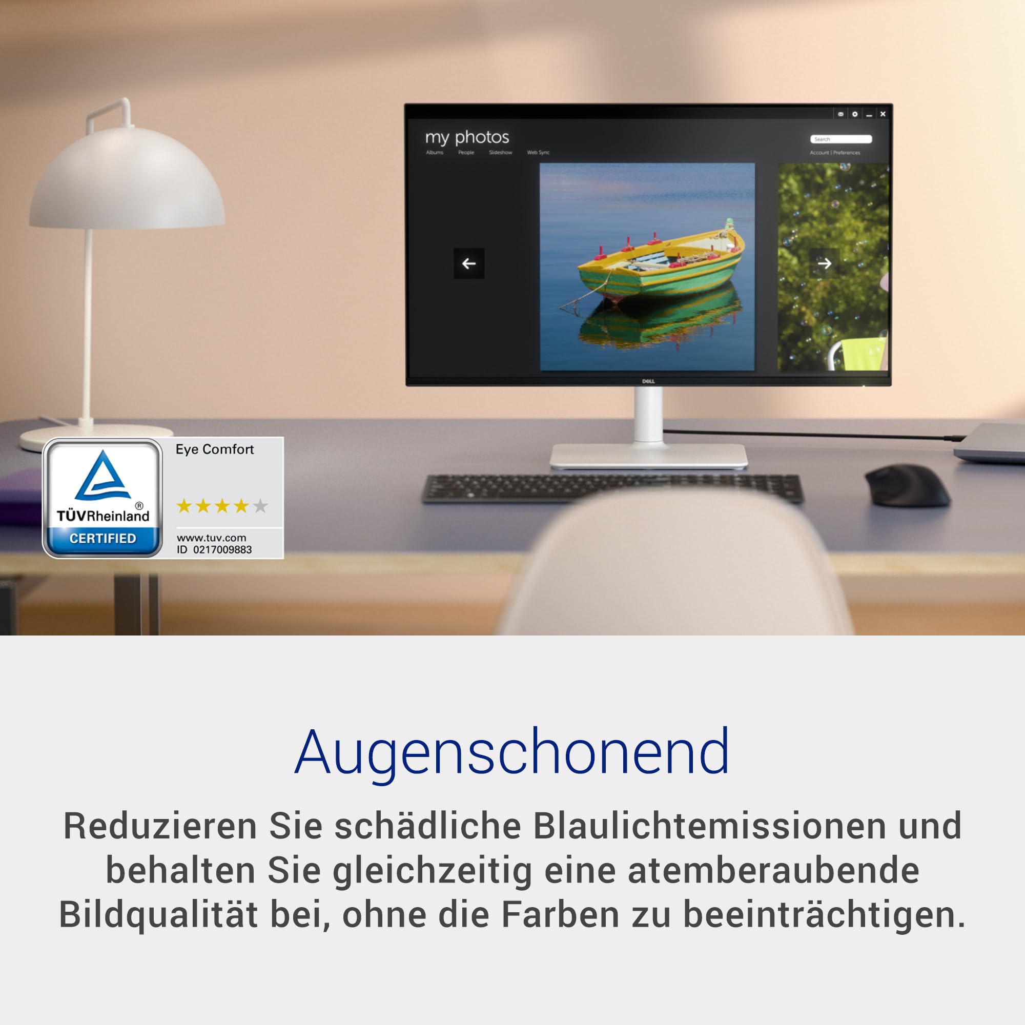 Dell 24 Plus Monitor S2425HSM Full HD 1920x1080 144Hz IPS 1ms MPRT AMD FreeSync 99% sRGB Höhenverstellbar Eingebaute Lautsprecher 2 HDMI Weiß