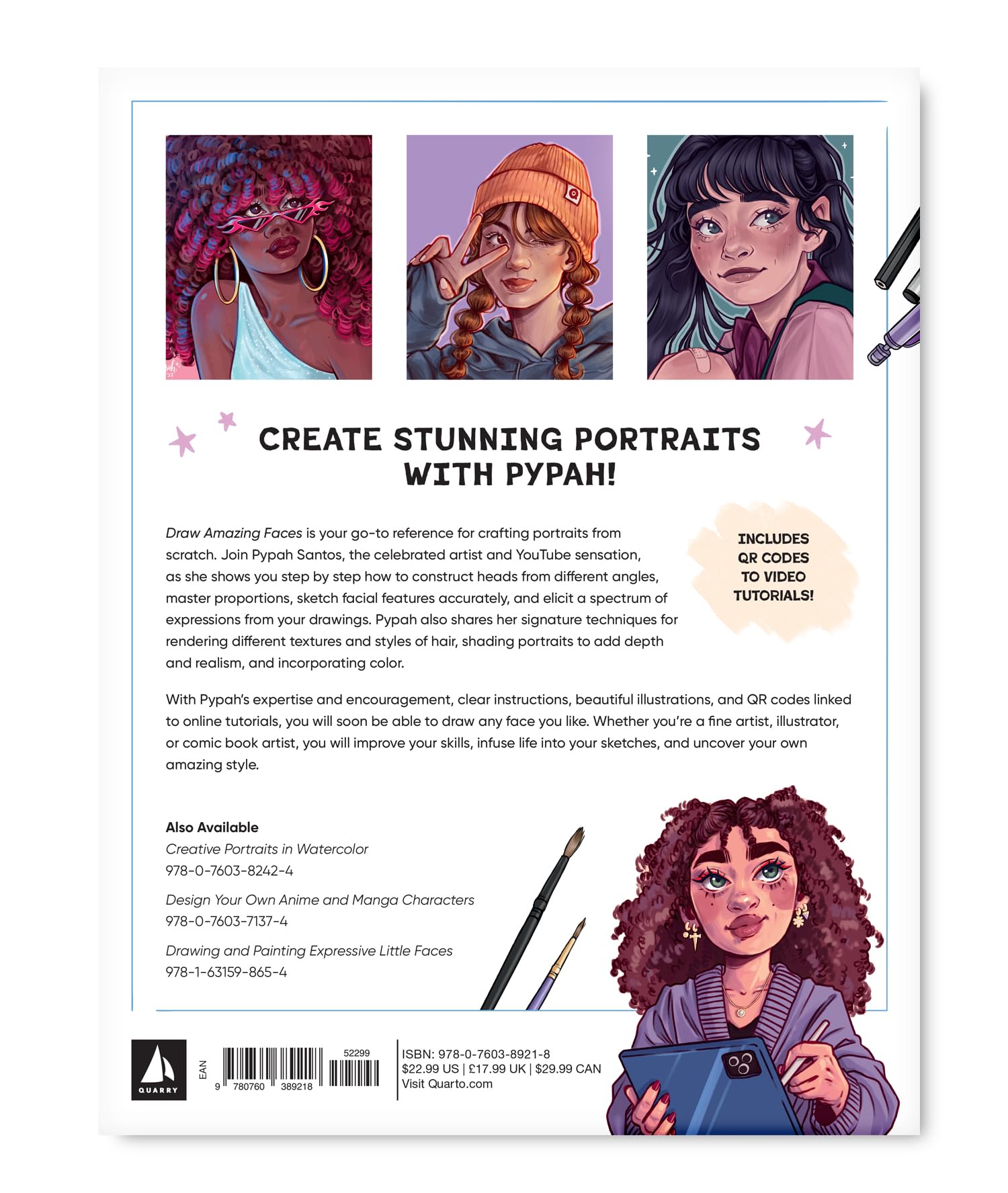 Draw Amazing Faces: Learn the Basics and Develop Your Own Style
